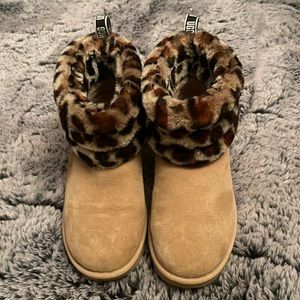 Cheetah print UGGs